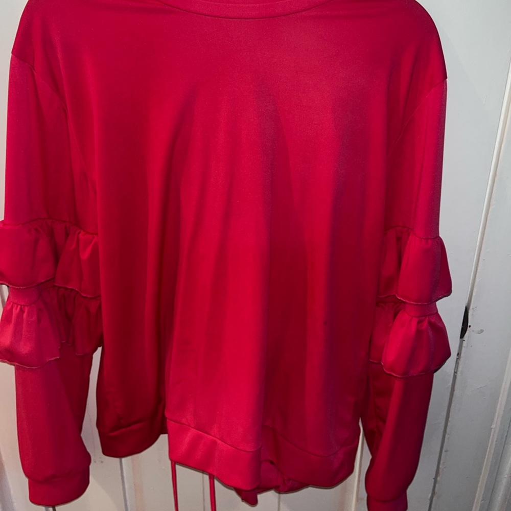 Womens 2 piece hot pink outfit